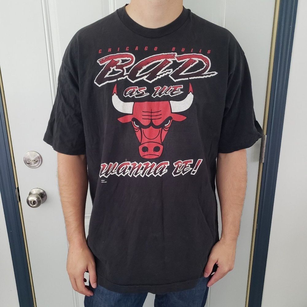 90s Chicago Bulls Bad as We Wanna Be! Tee‎